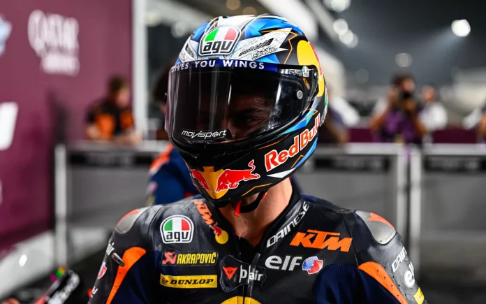 Hasil kualifikasi Moto3, Daniel Holgado raih posisi pole pada Moto3 Qatar 2023. (MotoGP)