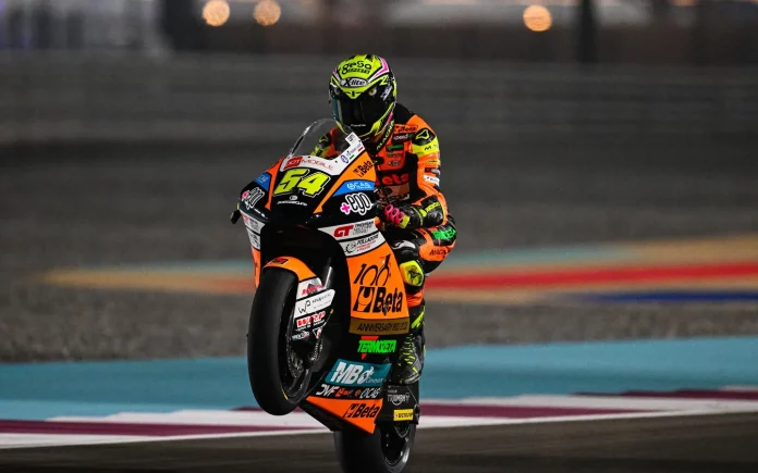 Fermin Aldeguer kembali melanjutkan penampilan dominannya dalam Practice 3 jelang Kualifikasi Moto2 Qatar 2023. (MotoGP)