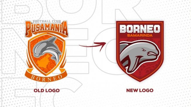 arti logo borneo FC