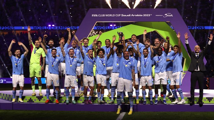 Manchester City berhasil mengkalim kemenangan pada Piala Dunia Antarklub usai mengalahkan Fluminense dengan skor 4-0. (Foto: FIFA)
