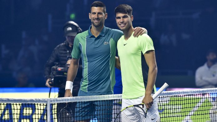 Daftar 10 besar ranking ATP Terbaru Akhir Musim 2023, Novak Djokovic No. 1 Dunia. (Foto: AFP)