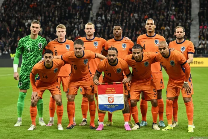 Pemain timnas Belanda untuk Piala Eropa 2024. (Foto: AFP/Ina Fassbender)
