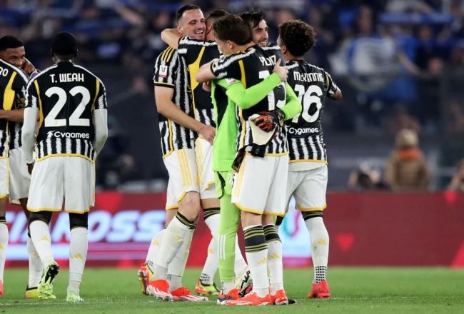 Juventus raih gelar juara Coppa Italia musim 2023/2024 usai berhasil mengalahkan Atalanta dengan skor tipis 1-0 pada Kamis (16/5/2024) dini hari WIB. (Foto: JuveFC)