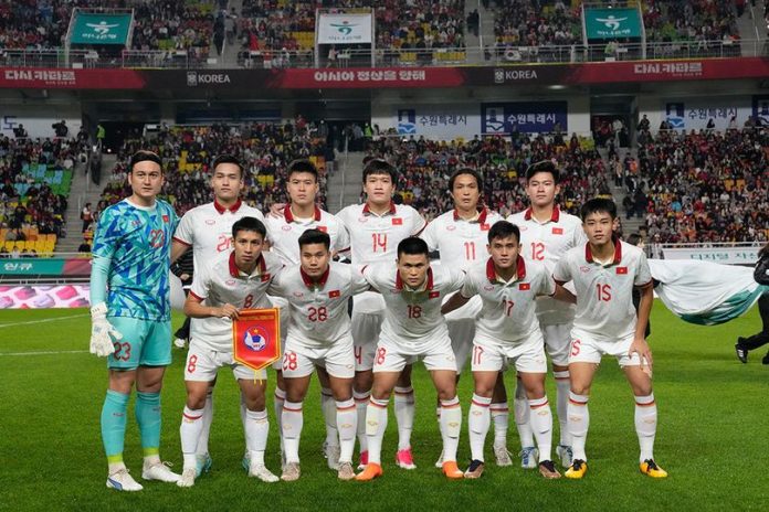 Daftar Skuad Vietnam di Kualifikasi Piala Dunia 2024. (Foto: AP Photo/ Ahn Young-joon)