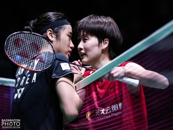 Duel An Se Young vs Chen Yu Fei akan tersaji dalam jadwal laga final Indonesia Open 2024 hari ini, Minggu (9/6). (Foto: Badmintonphoto)