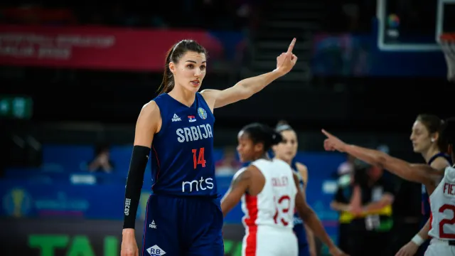 Daftar skuad timnas basket Serbia putri untuk Olimpiade Paris 2024. (Foto: FIBA)