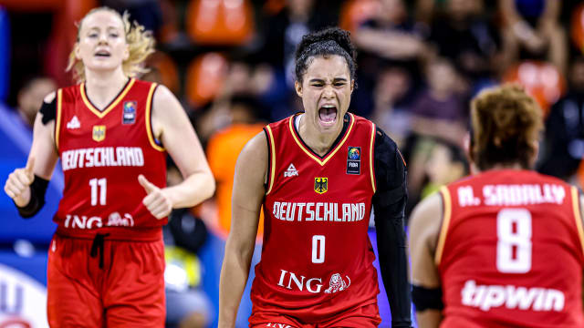 Daftar skuad timnas basket Jerman putri untuk Olimpiade Paris 2024. (Foto: FIBA)