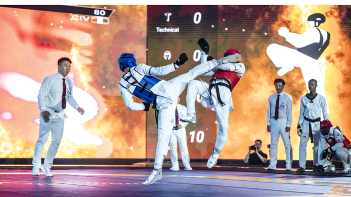 Jadwal lengkap turnamen taekwondo Olimpiade Paris 2024 yang akan berlangsung dari tanggal 7 hingga 10 Agustus di Grand Palais. (Foto: Worldtaekwondo)