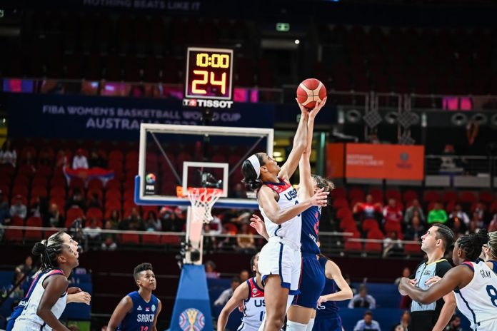 Daftar 10 pemain yang menjadi sorotan dan berpeluang besar untuk meraih gelar MVP dalam turnamen basket Olimpiade 2024 putri di Paris. (Foto: FIBA)