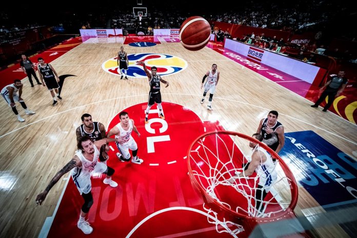 Daftar lengkap pemain terbaik dalam pertandingan pertama basket putra Olimpiade 2024 di Paris. (Foto: FIBA)