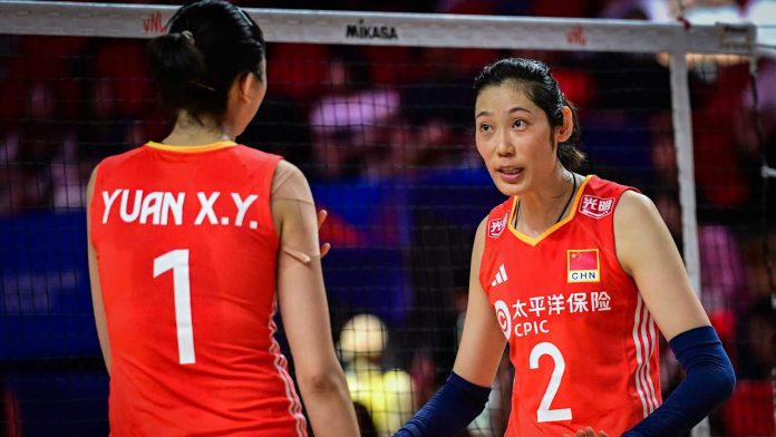 Voli China Olimpiade 2024 Putri