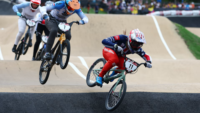 BMX racing di Olimpiade Paris 2024. (Foto: Getty Images)