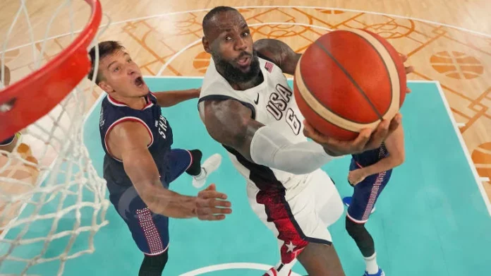 Prediksi laga antara Amerika Serikat vs Prancis di babak final basket putra Olimpiade Paris 2024. (Foto: Getty Images)