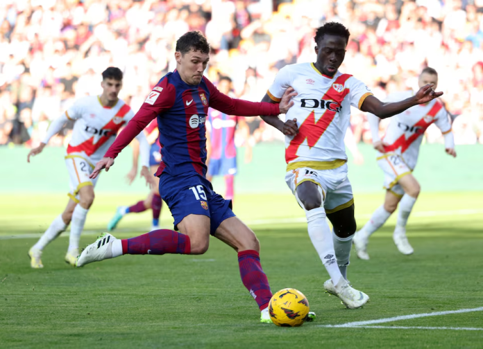 Rayo Vallecano vs Barcelona (Foto: Reuters/Isabel Infantes)