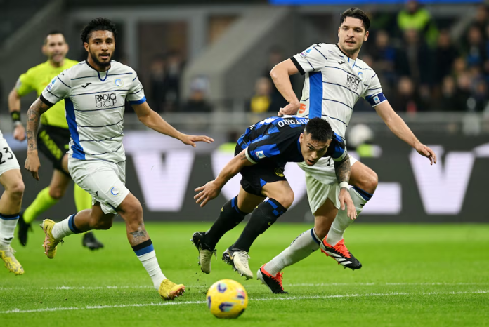 Inter Milan vs Atalanta BC. (Foto: Reuters/Daniele Mascolo)