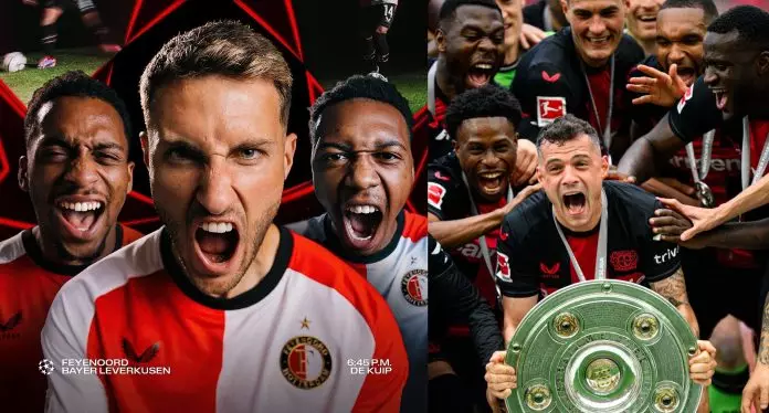 Feyenoord vs Bayer Leverkusen (Foto: X.com