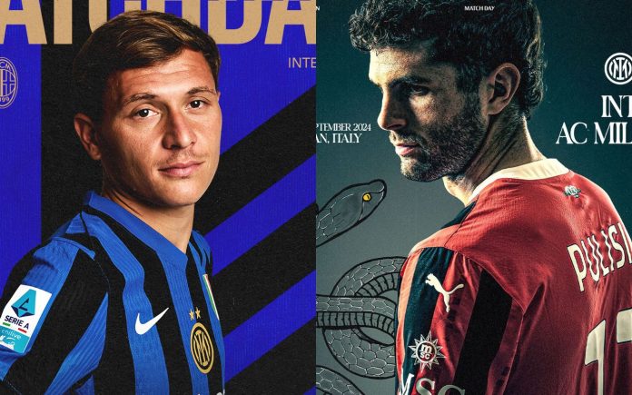 Inter Milan vs AC Milan (Foto: Instagram.com)