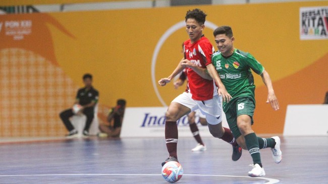 Futsal PON 2024 (Foto: ANTARA/FRANSISCO CAROLIO)