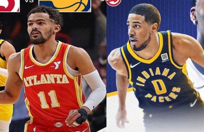 Atlanta Hawks vs Indiana Pacers (Foto: X.com/Atlanta Hawks /Indiana Pacers)