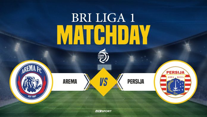 Link nonton Arema FC vs Persija Jakarta