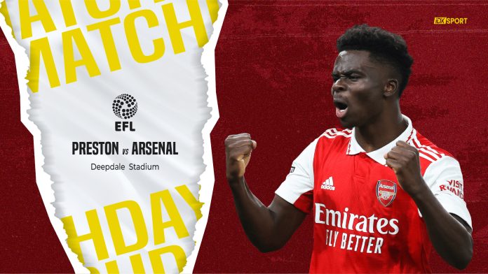 Link nonton Preston North End vs Arsenal