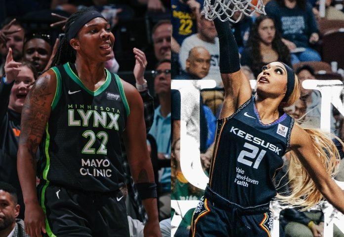 Minnesota Lynx vs Connecticut Sun (Foto: X.com/Minnesota Lynx/Connecticut Sun)