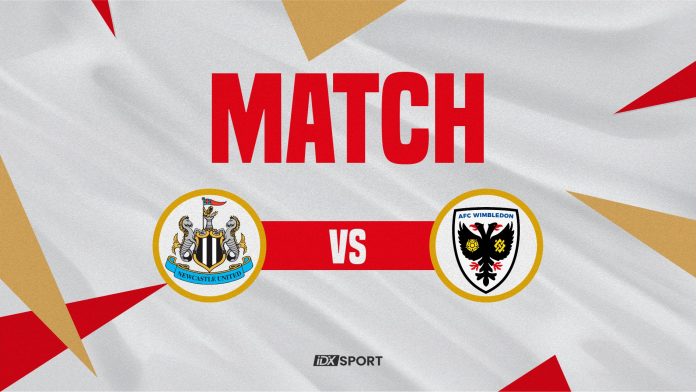 Newcastle United vs AFC Wimbledon