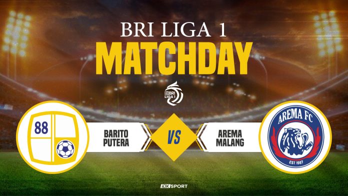 Link nonton liga Indonesia BRI Liga 1 antara Barito Putera vs Arema FC