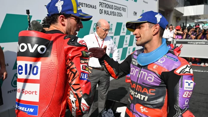 Juara Dunia MotoGP 2024: Jorge Martin Unggul, Bagnaia Masih Berpeluang di Barcelona (Foto: MotoGP)