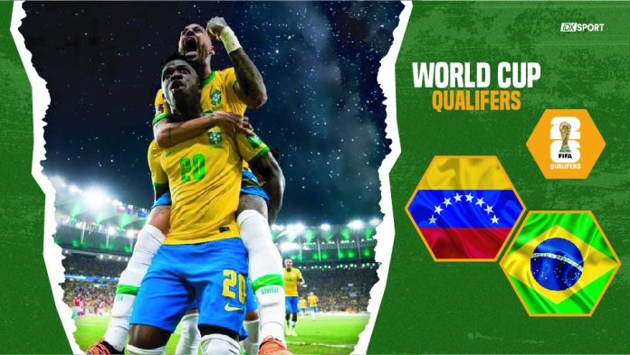 Jadwal dan Link Live Streaming Venezuela vs Brasil di Kualifikasi Piala Dunia 2026