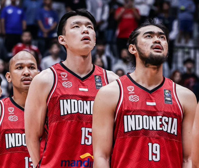 Roster 12 Pemain Timnas Basket Putra Indonesia untuk Hadapi Korea Selatan dan Thailand di Window 2 Kualifikasi FIBA Asia Cup 2025. (Foto: indonesiabasketball)